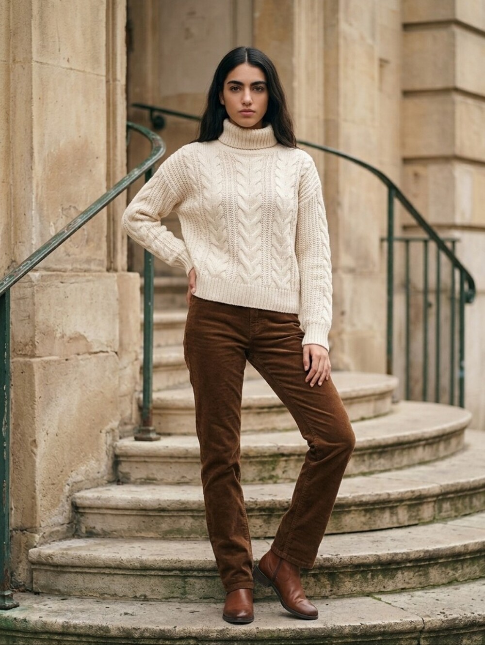 Well Worn Brown Corduroy Pants